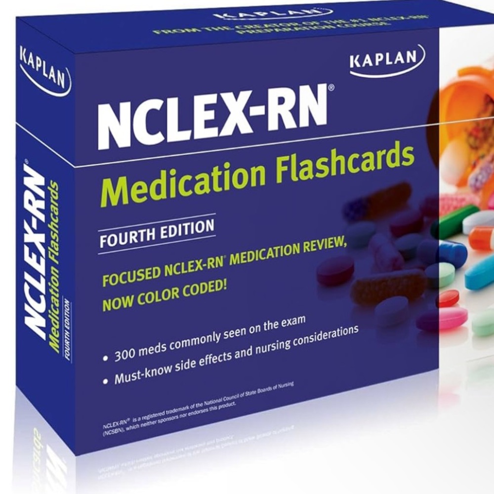 Kaplan NCLEX-RN Medication Flashcards